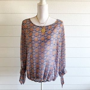 Charming Charlie boho blouse